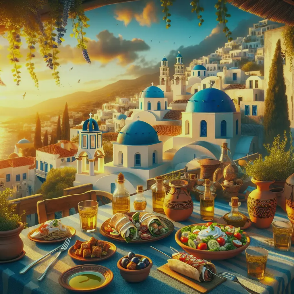 Saboreando el Sol: Una Aventura Culinaria por los Sabores de Grecia